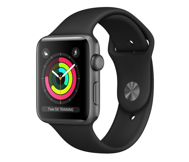 Apple Watch 3 42/Space Gray/Black Sport GPS - 516123 - zdjęcie